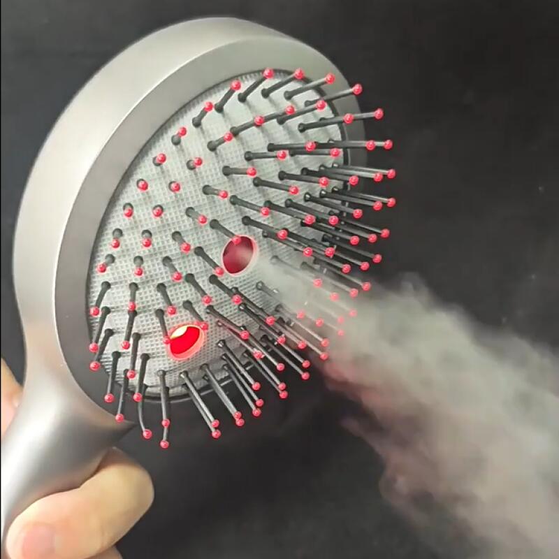 Hair Care Essential - Digital Electric Vibration-Red light Massage Comb
