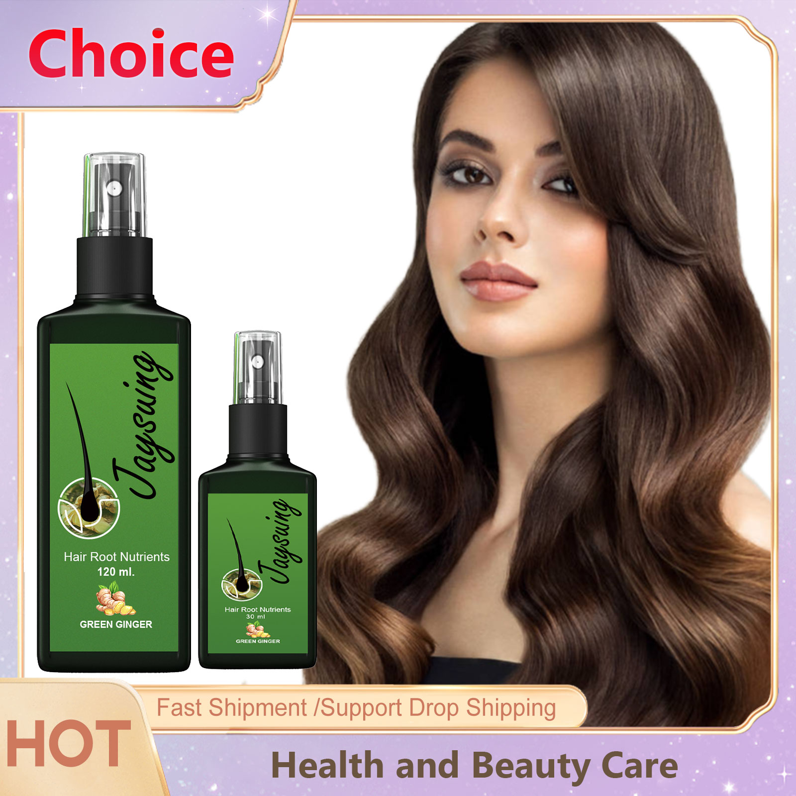 Hair Care Essence Oil - Hair Growth Oil Spray Nourishing Root
