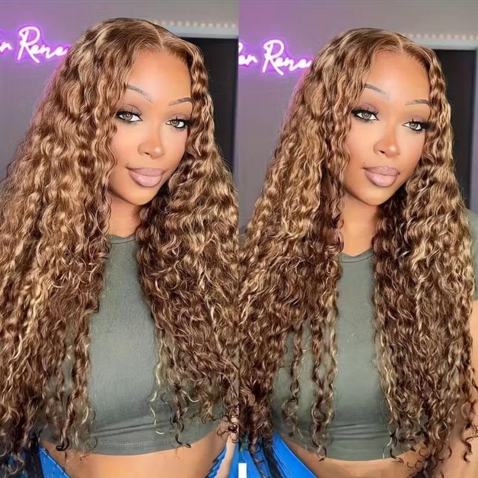 427 Highlight Ombre Wig Human  - đánh giá và giá Lace Front Wig