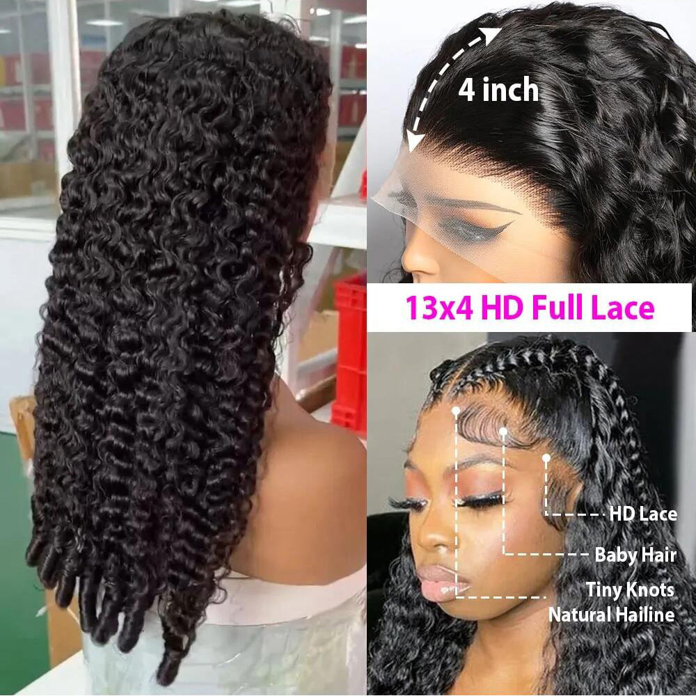 Burmese Curly Wigs Human Hair  - đánh giá và giá Lace Front Wig