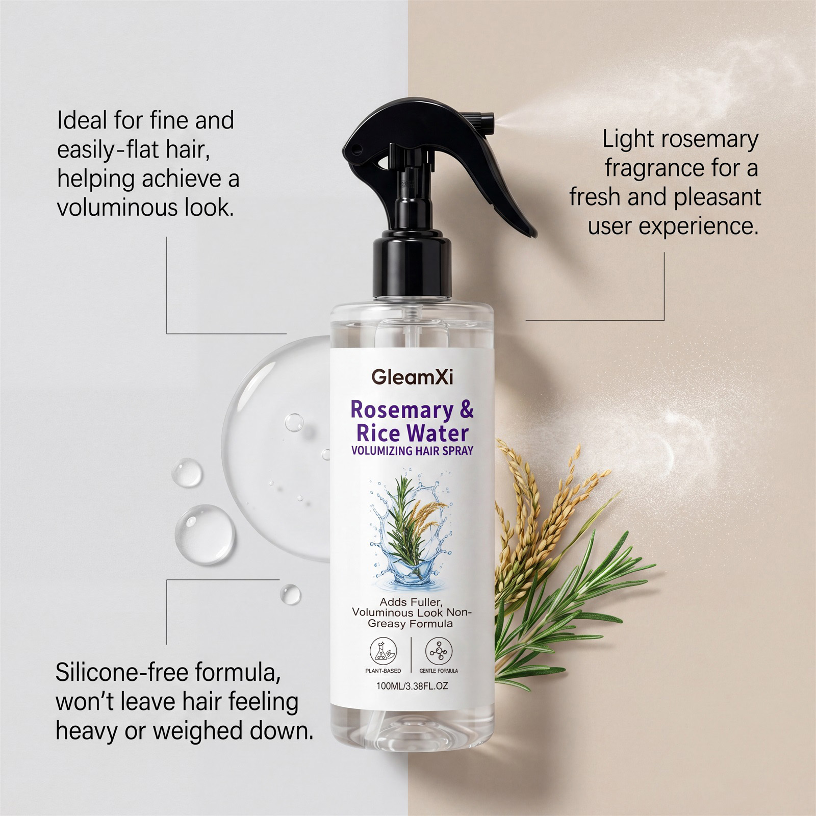 Rosemary Rice Water Hair Care  - đánh giá và giá Hair Care With Rice Water