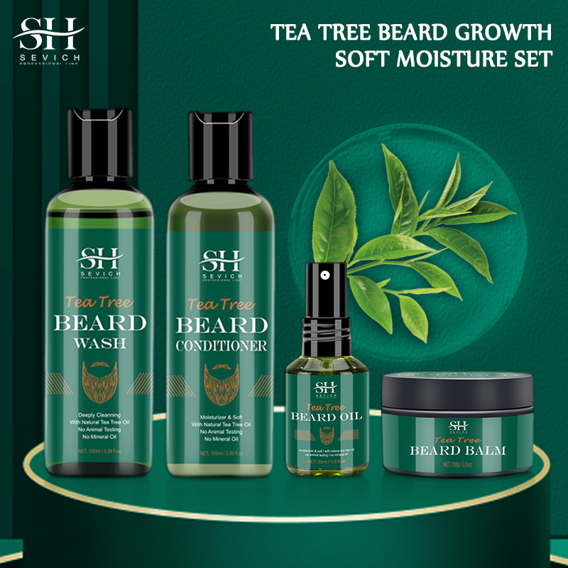 Sevich Tea Tree Beard Care Ser - đánh giá và giá Hair Care Essence Oil