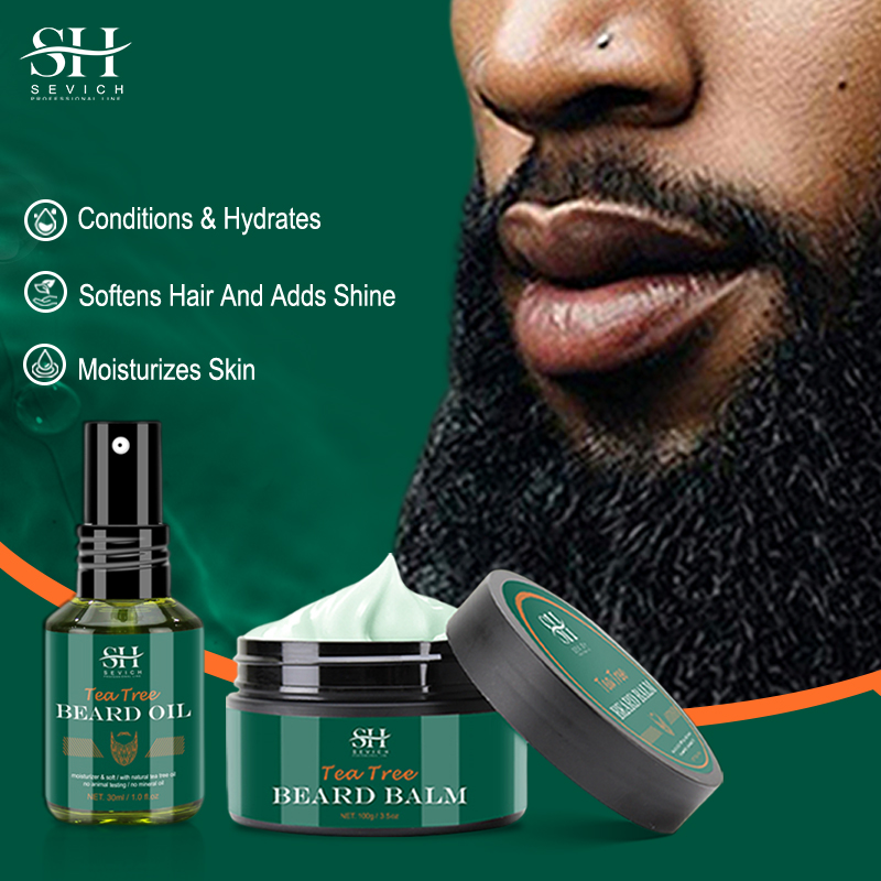 Sevich Tea Tree Beard Care Ser - đánh giá và giá Hair Care Essence Oil
