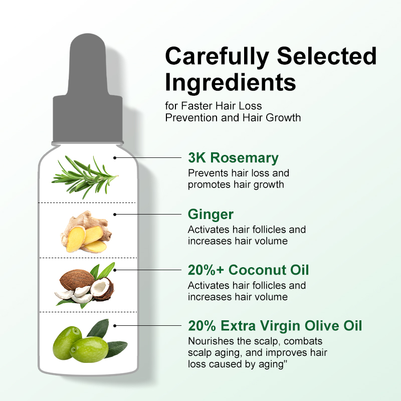 PURC Rosemary Oil For Hair Gro - đánh giá và giá Hair Care Essence Oil