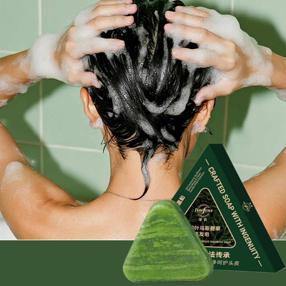 1/3 Pack Triangle Shampoo Bar, - đánh giá và giá Hair Care With Rice Water