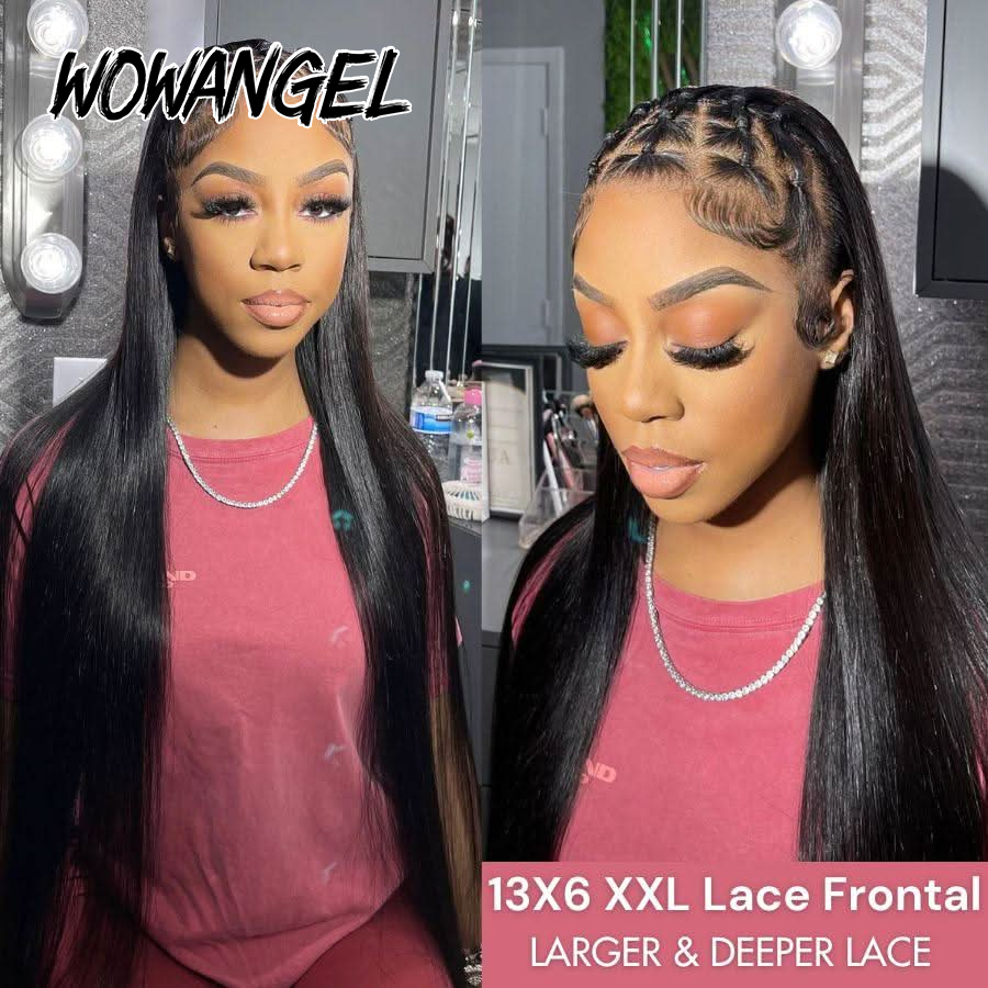 WOWANGEL Straight Lace Front W - đánh giá và giá Lace Front Wig