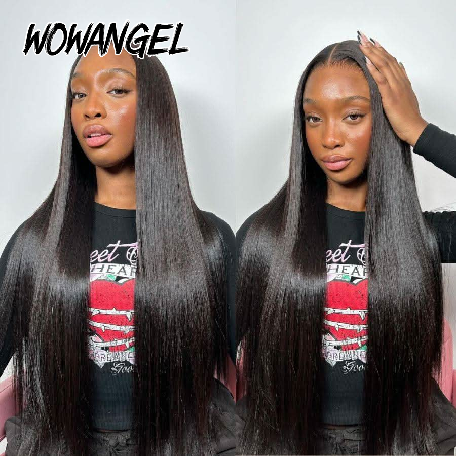WOWANGEL Straight Lace Front W - đánh giá và giá Lace Front Wig