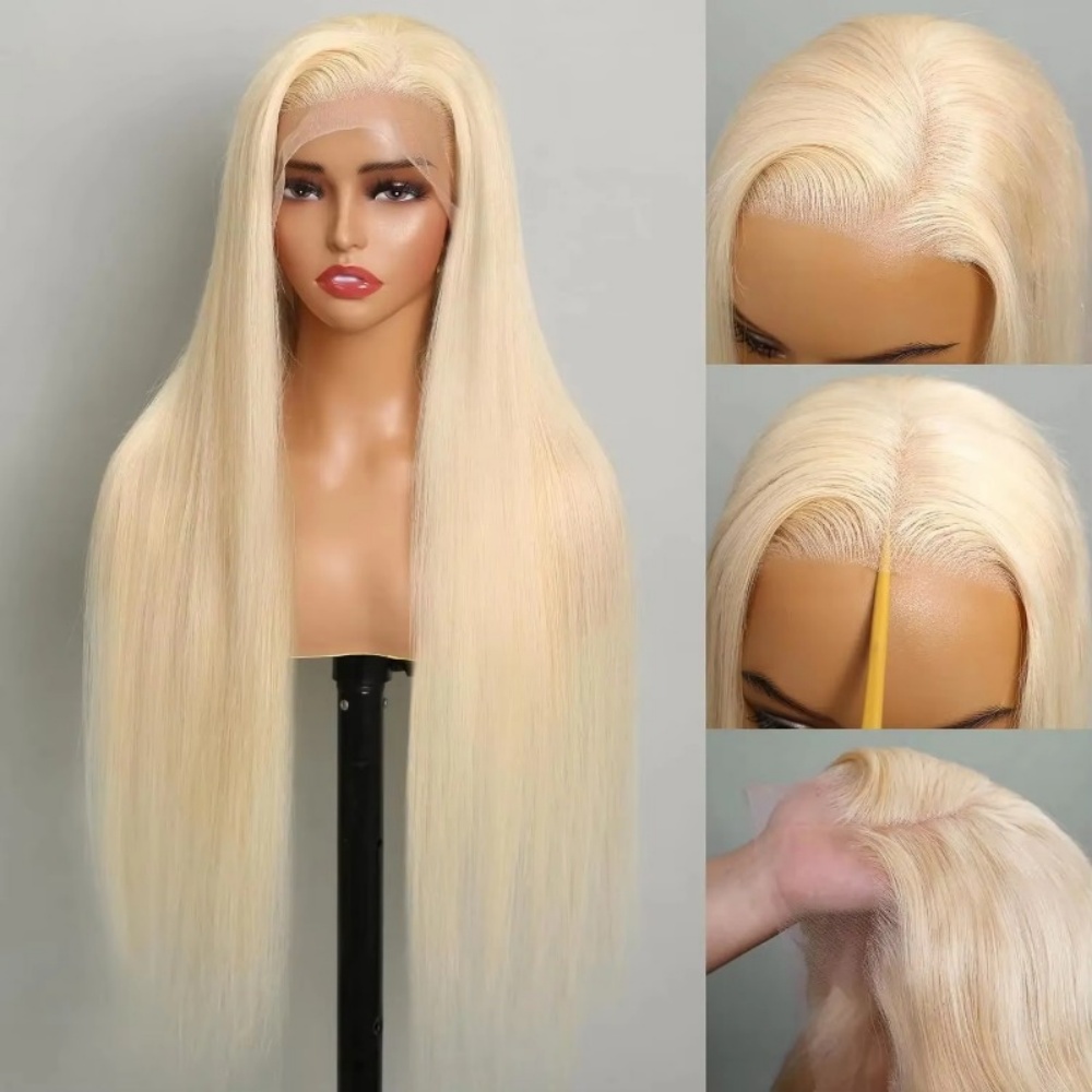 613 Blonde Human Hair Wig HD L - đánh giá và giá Lace Front Wig
