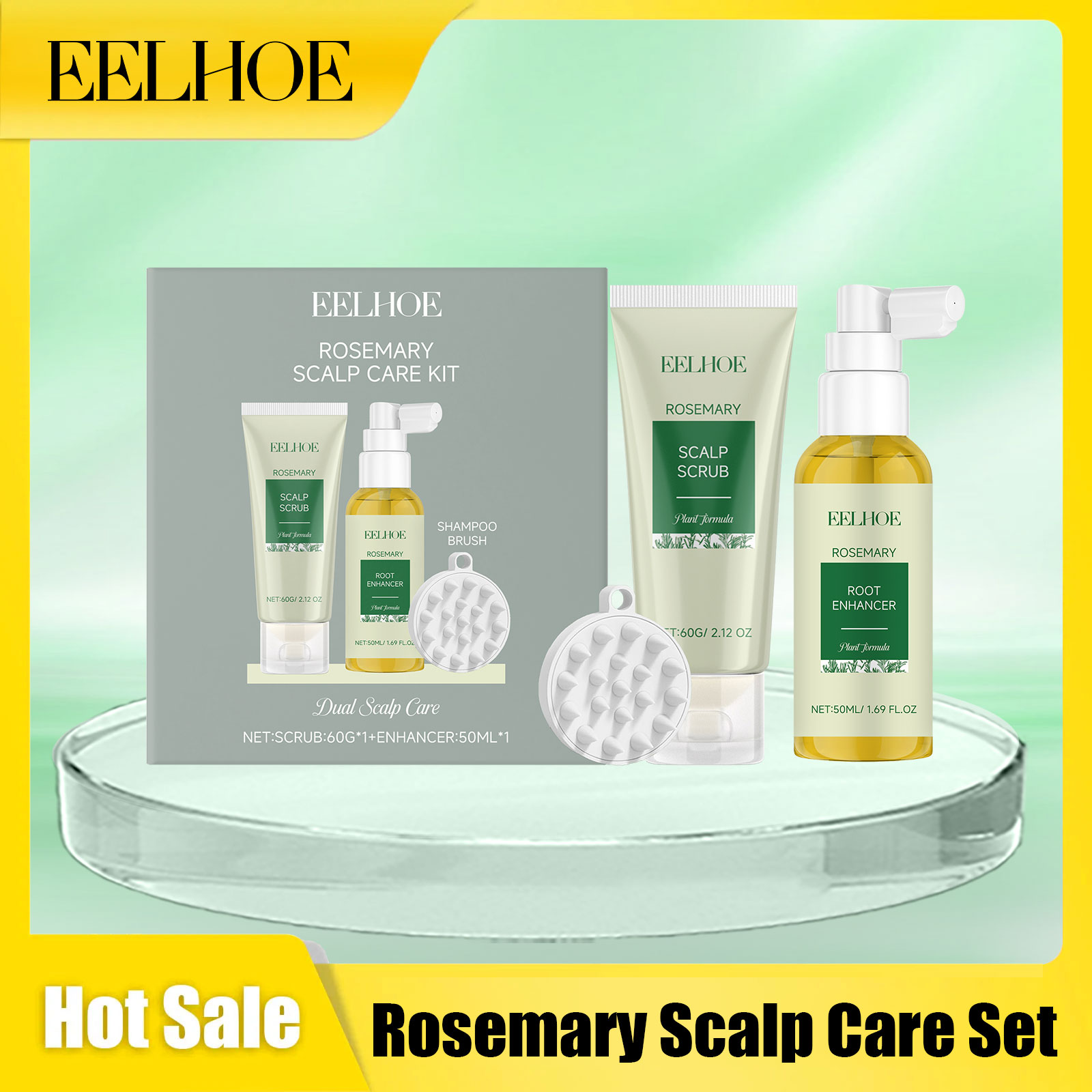 Eelhoe Rosemary Scalp Care Set - đánh giá và giá Hair Care Essential