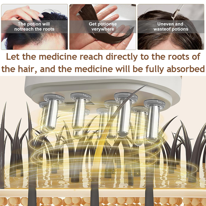 Electric Vibration Scalp Essen - đánh giá và giá Hair Care Essence Oil