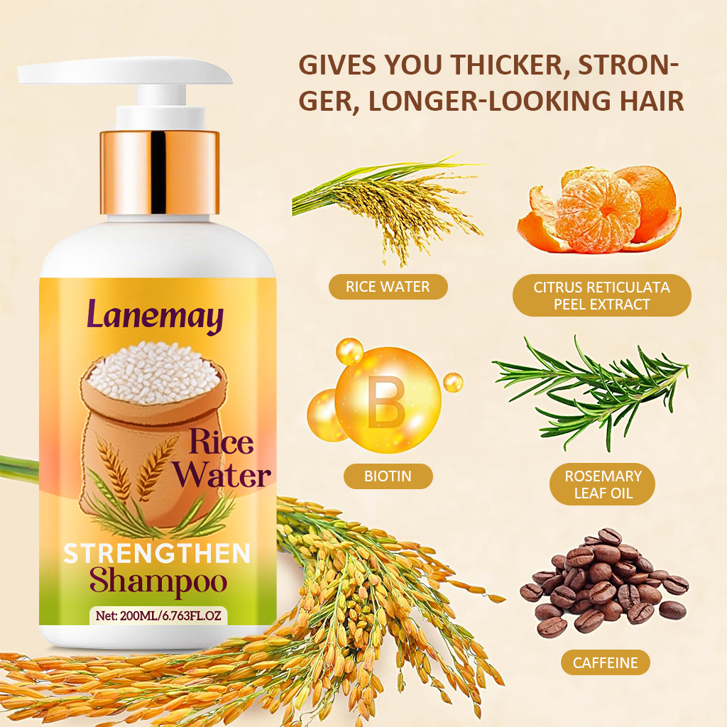 Rice Water Strengthen Shampoo  - đánh giá và giá Hair Care With Rice Water