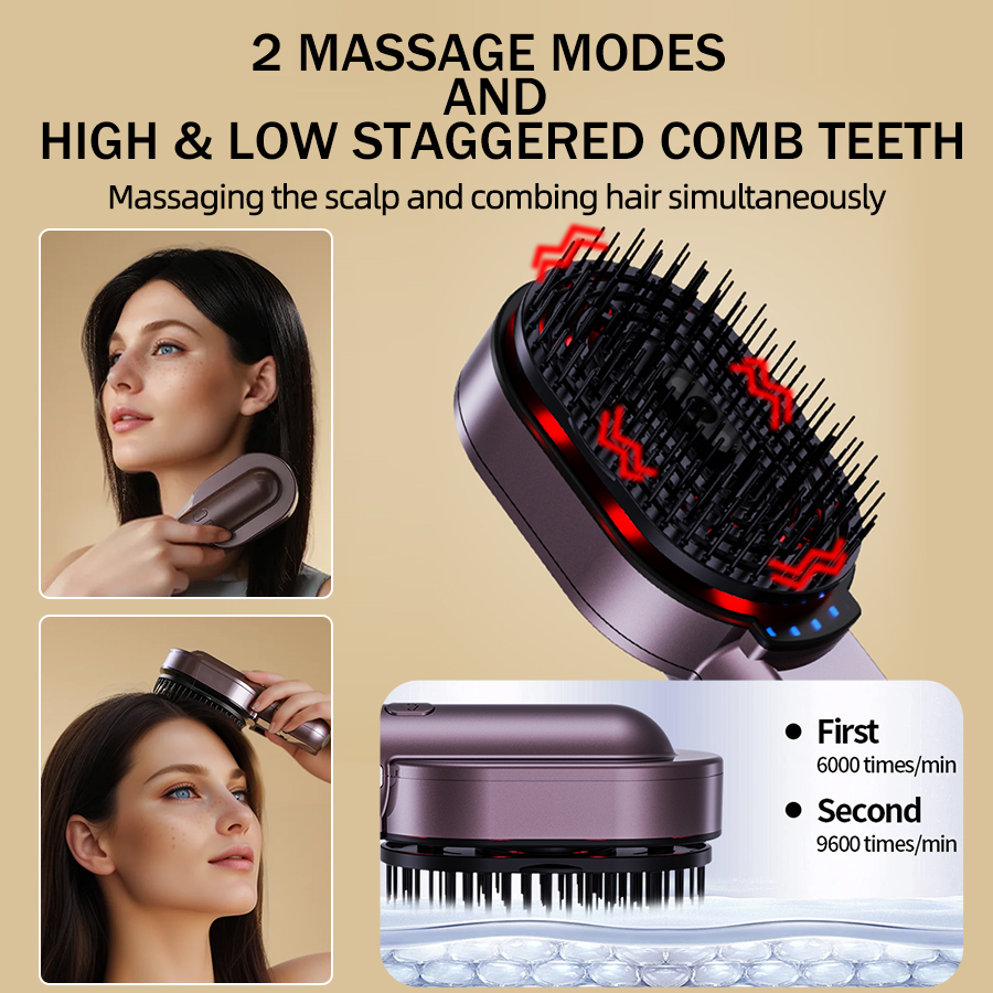 4-in-1 Massage Comb Essential  - đánh giá và giá Hair Care Essential