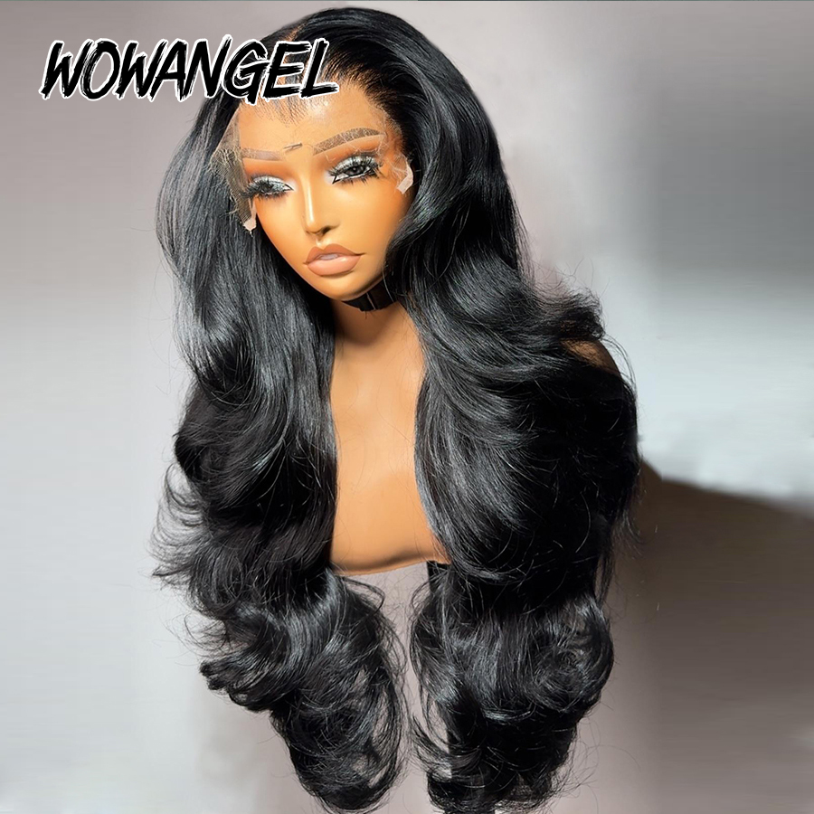Wow Angel Body Wave Jet Black  - đánh giá và giá Lace Front Wig