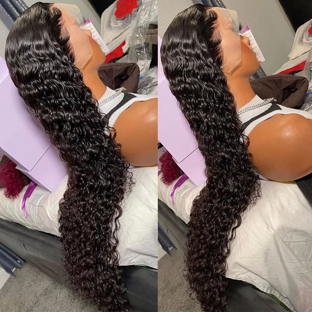 42 Inch Brazilian Virgin Human - đánh giá và giá Lace Front Wig