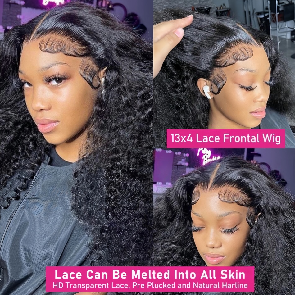 200 Density Water Wave Lace Fr - đánh giá và giá Lace Front Wig